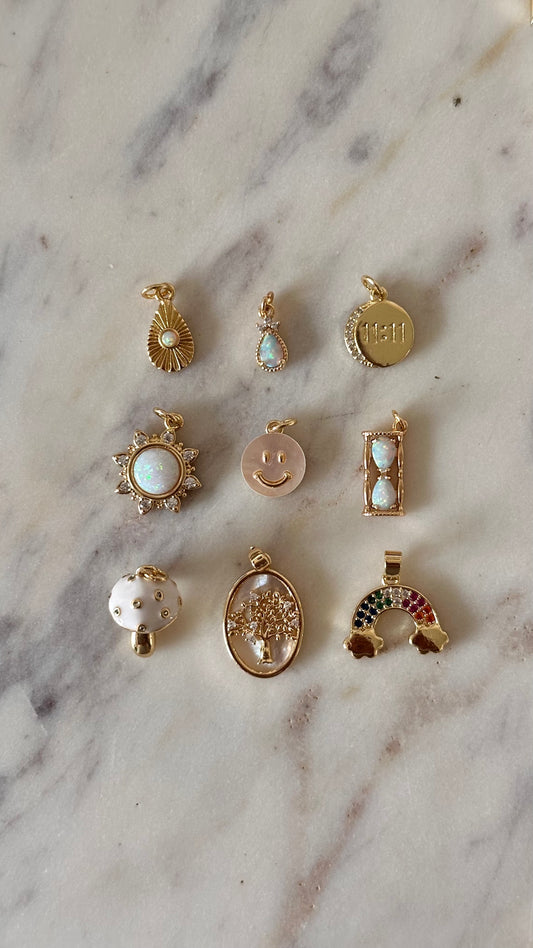 Charm Bar Opal + Nature Charms