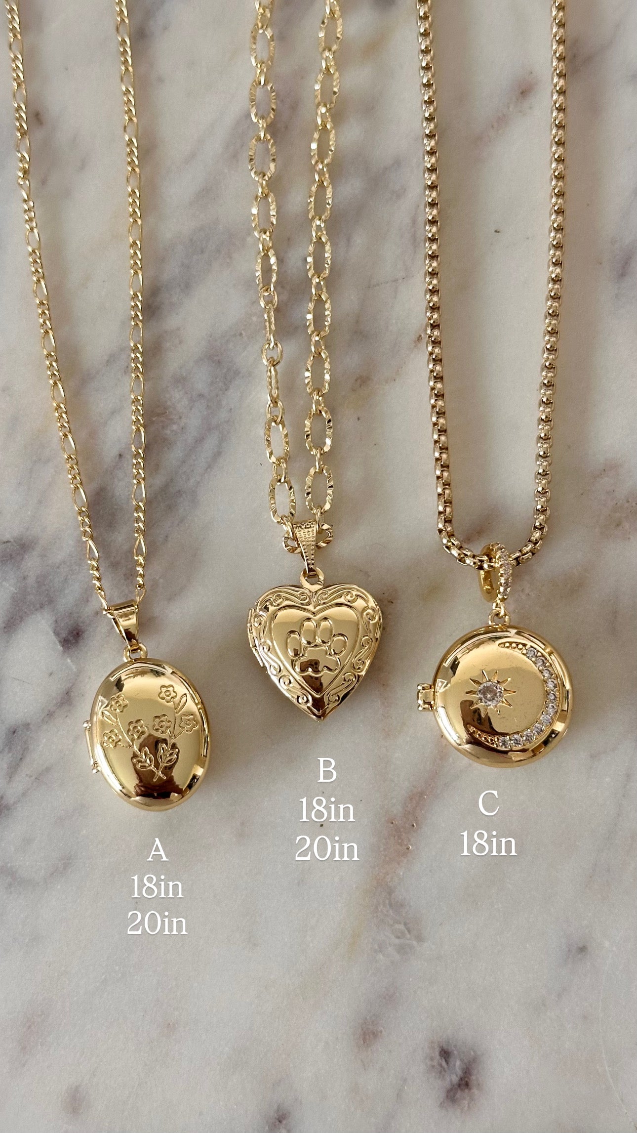 Locket Necklaces