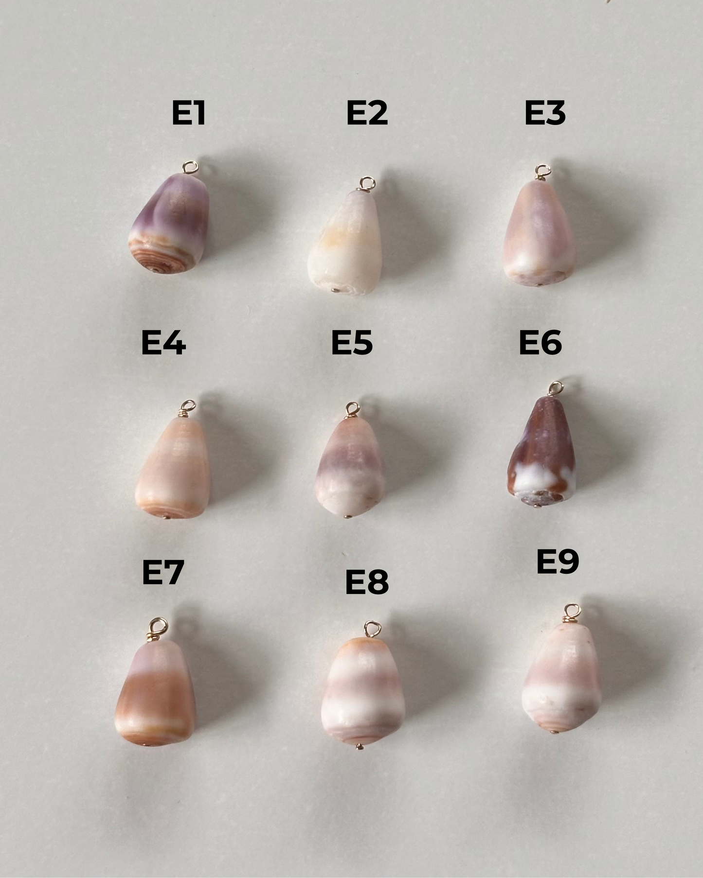 Charm Bar Mini Cone Shells