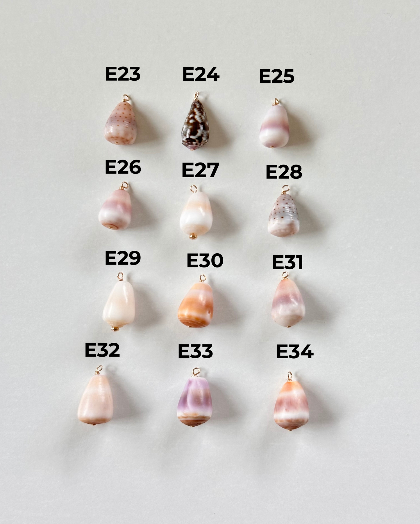 Charm Bar Mini Cone Shells