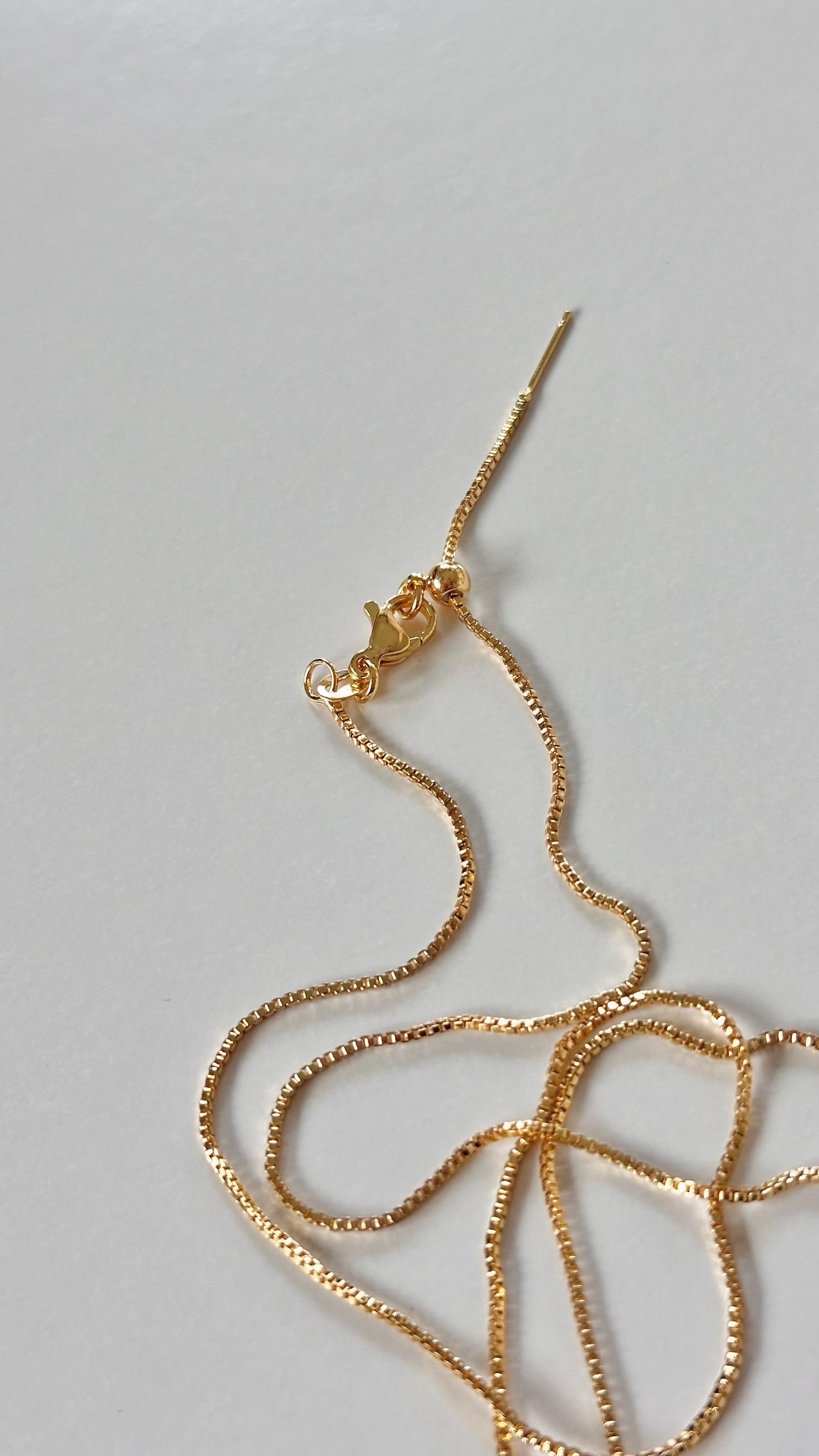 Blaire Bubble Letter Necklace
