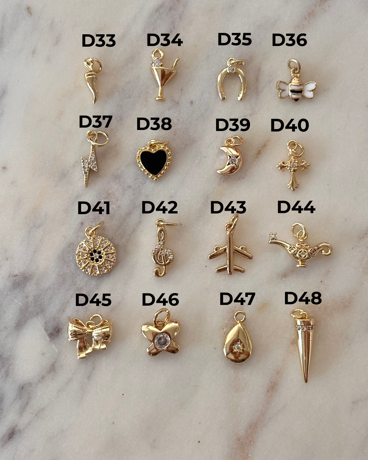 Charm Bar Charms