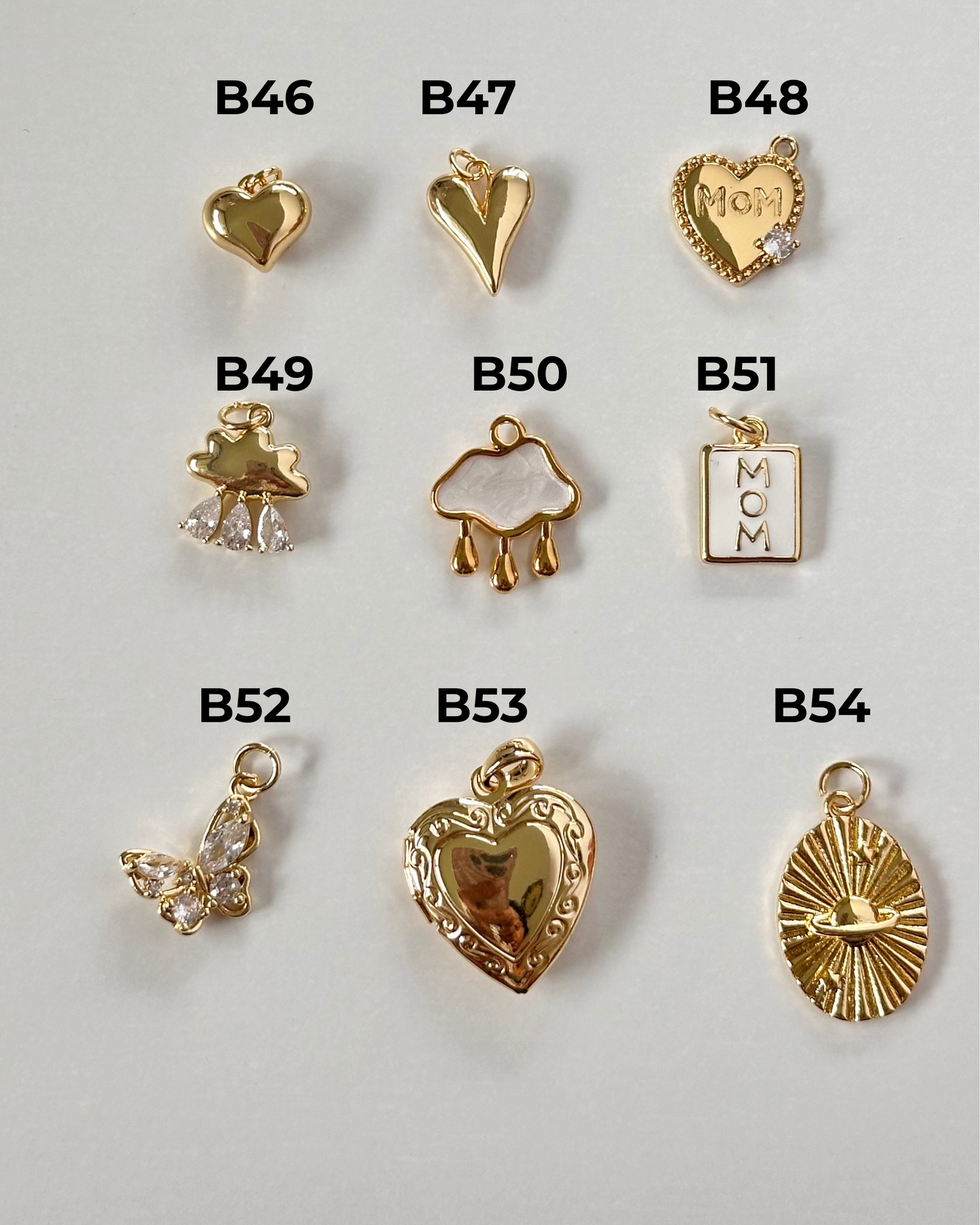 Charm Bar New Charms