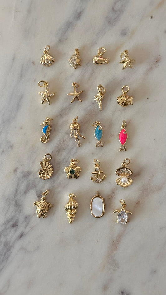 Charm Bar Ocean Charms