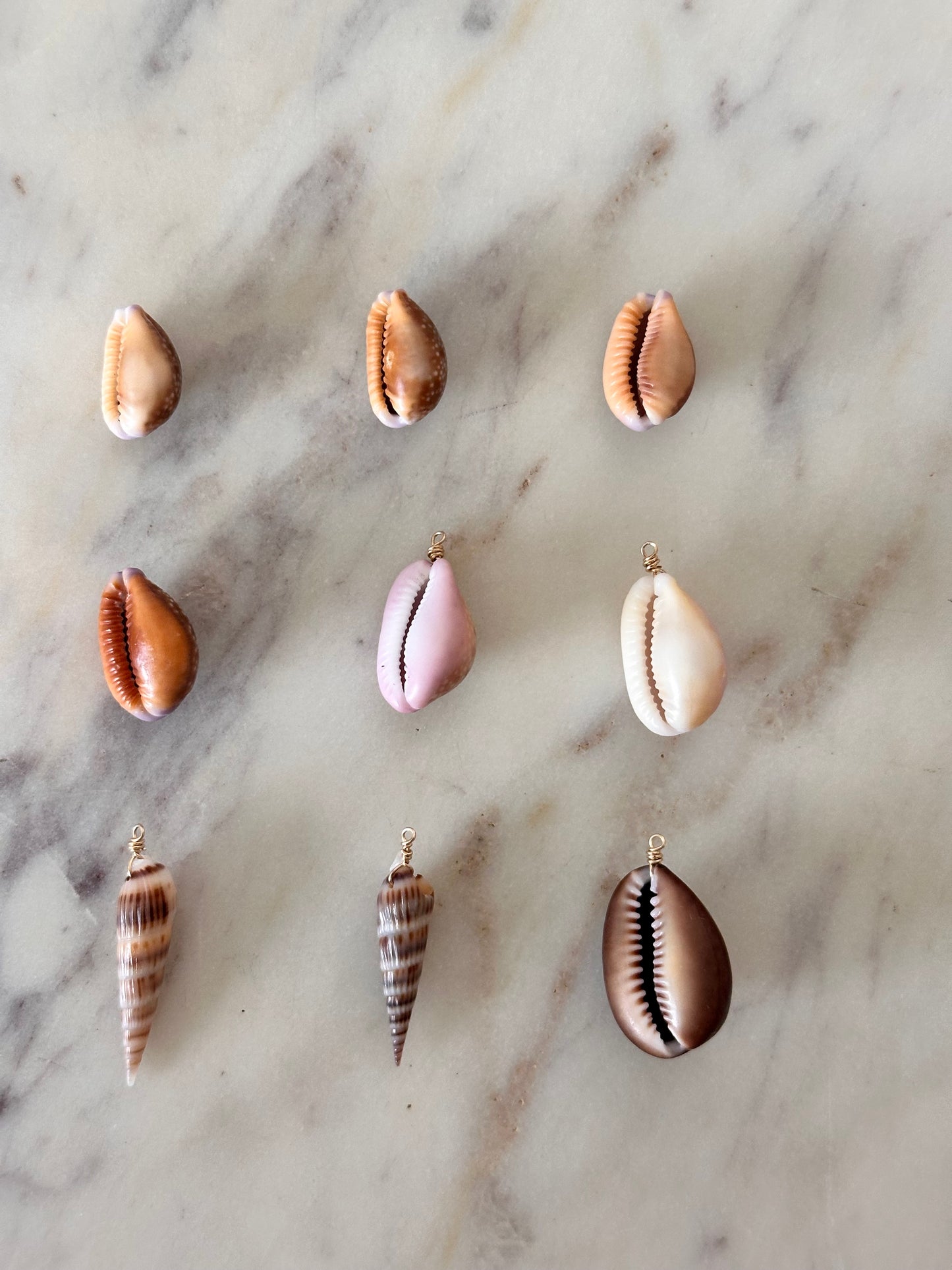 Charm Bar Cowrie Shells
