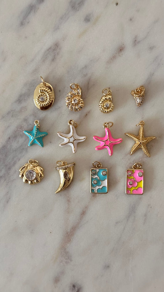 Charm Bar Ocean Charms