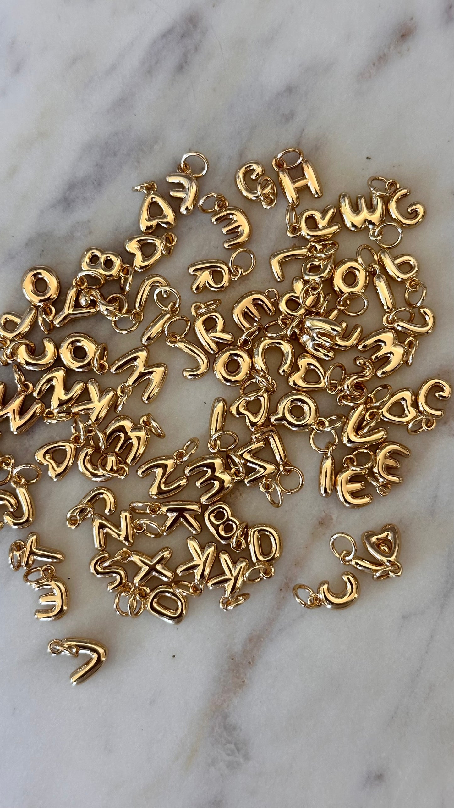 Charm Bar Mini Bubble Letters