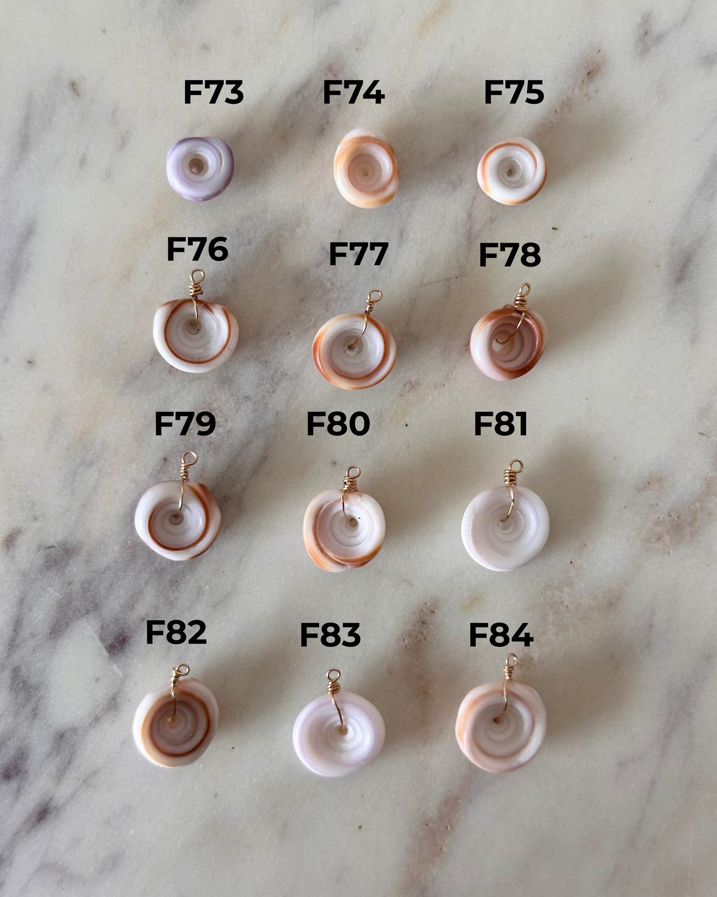 Charm Bar Puka Shells