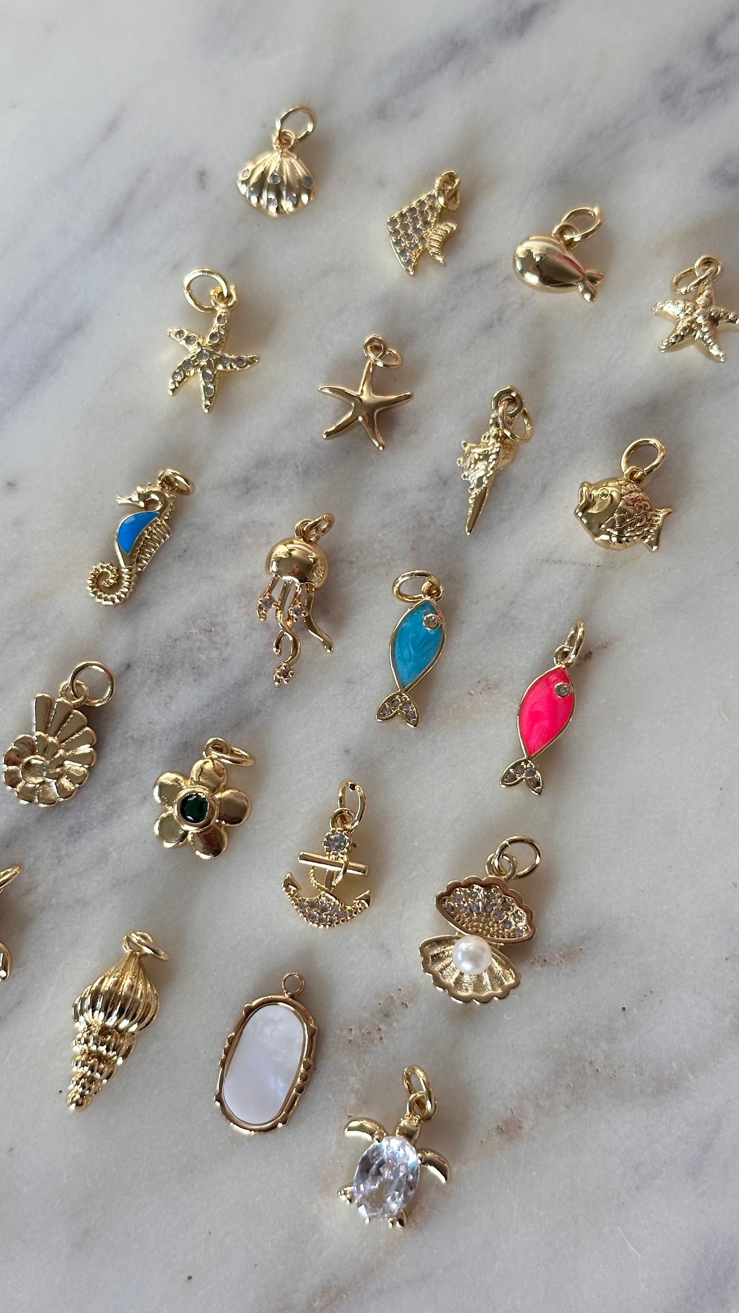 Charm Bar Ocean Charms