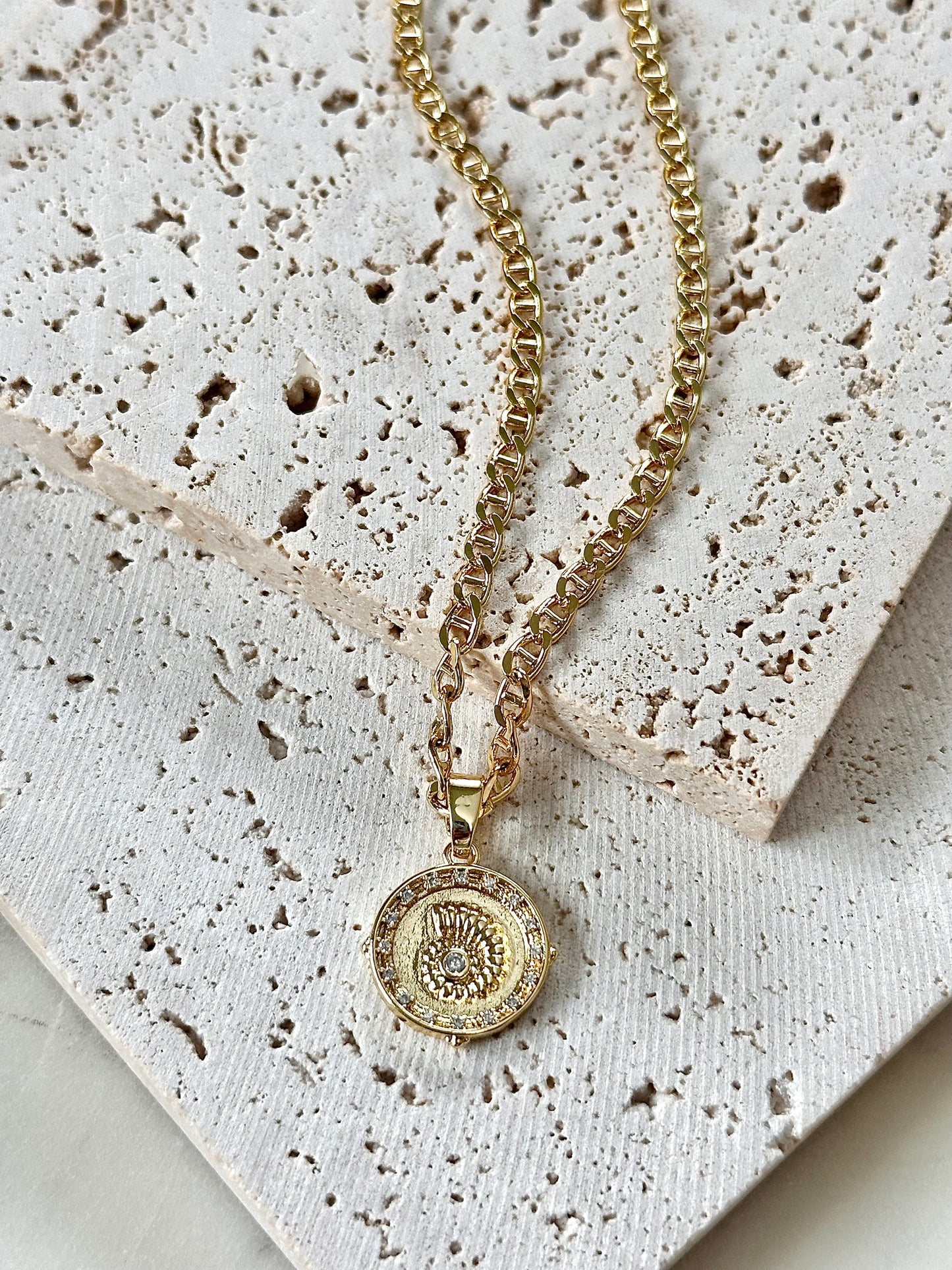 Caspian Nautilus Necklace
