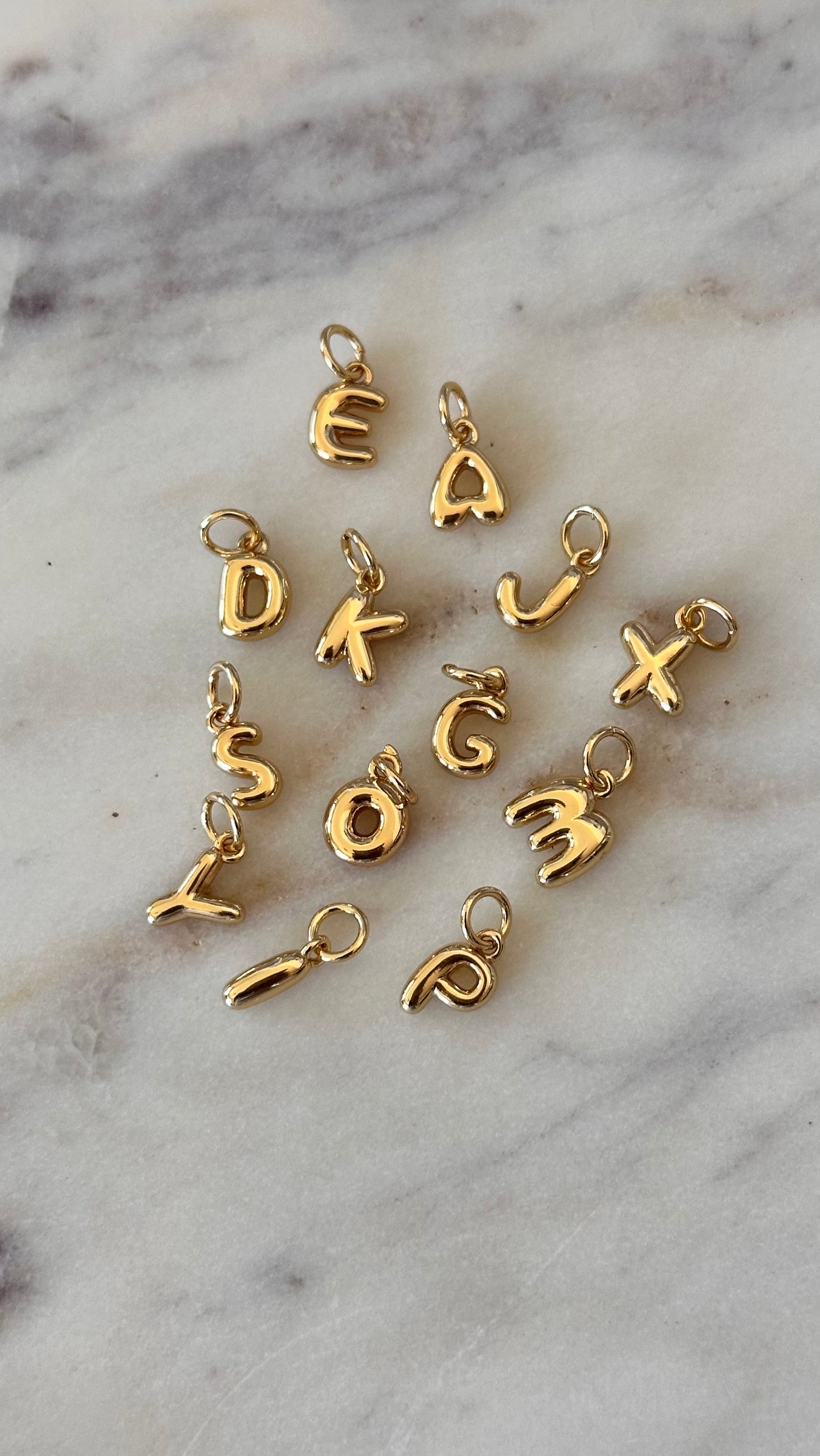 Charm Bar Mini Bubble Letters