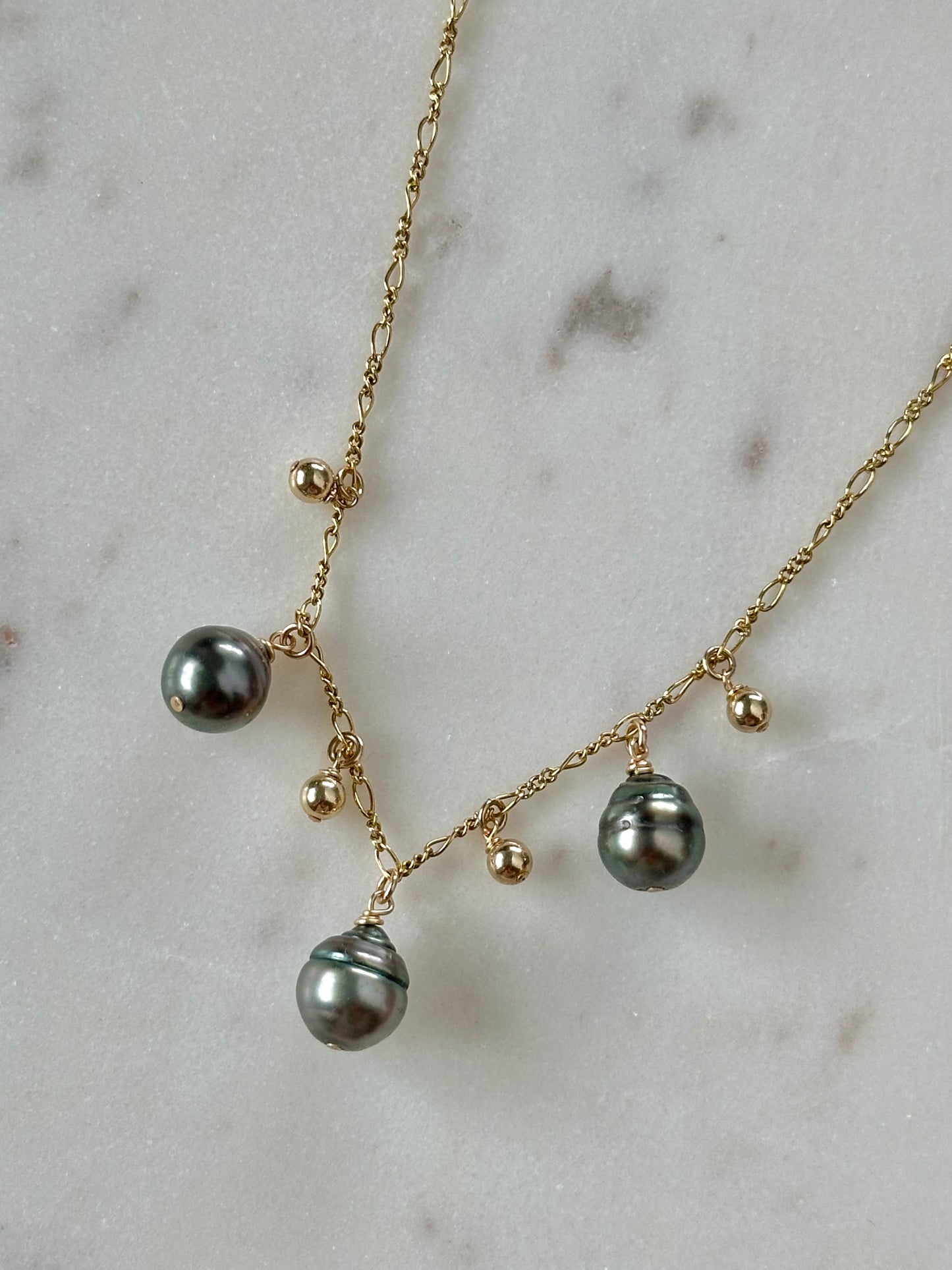 Elara Tahitian Necklace