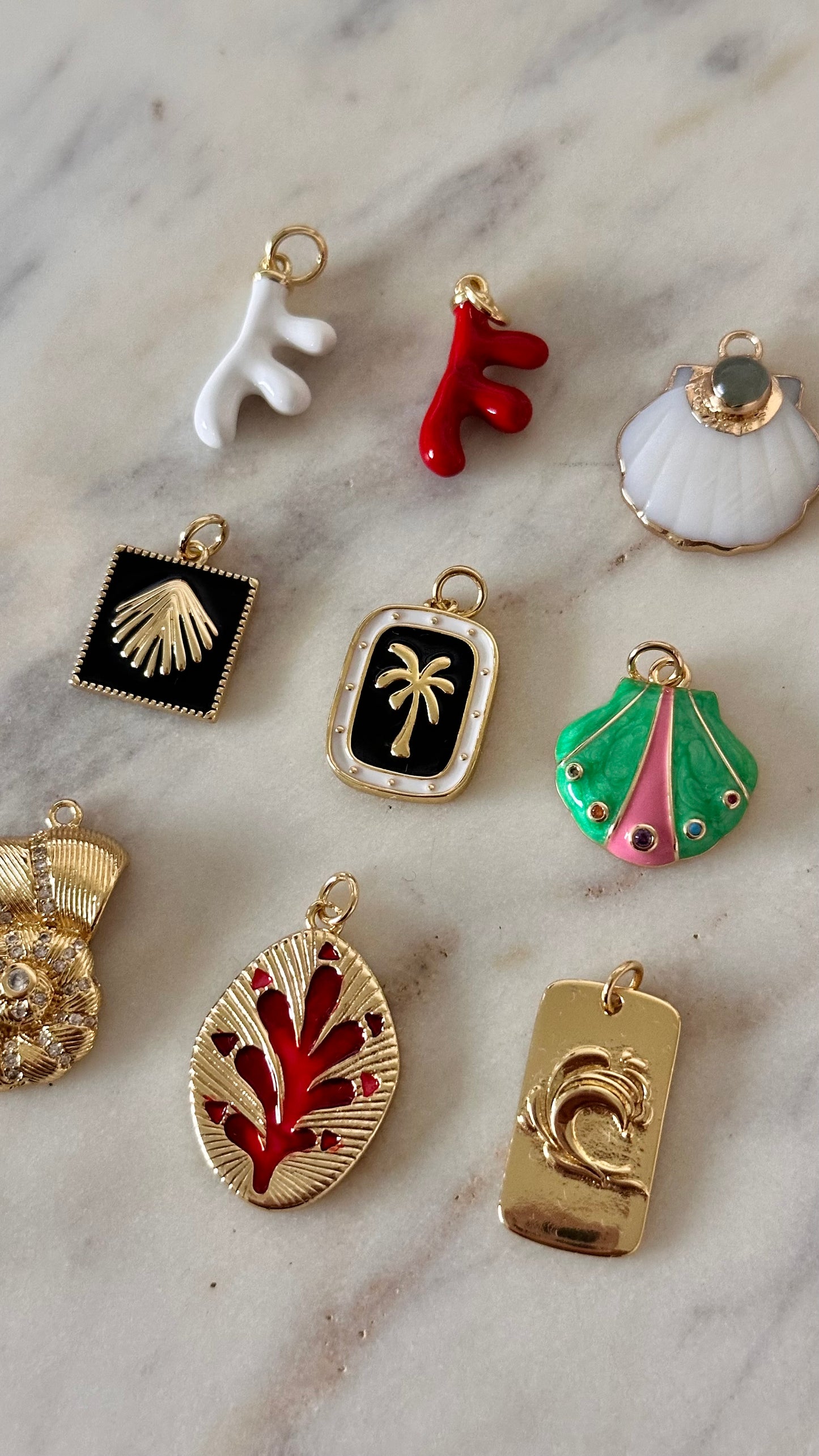 Charm Bar Ocean Charms