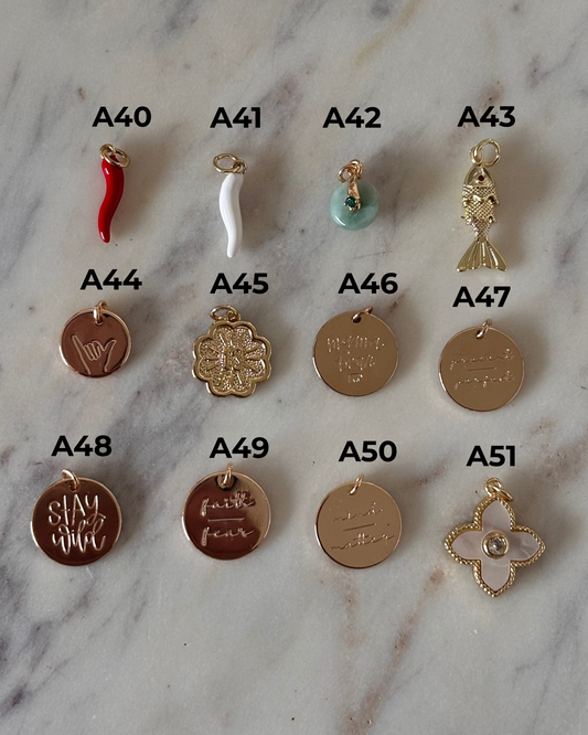 Charm Bar Charms