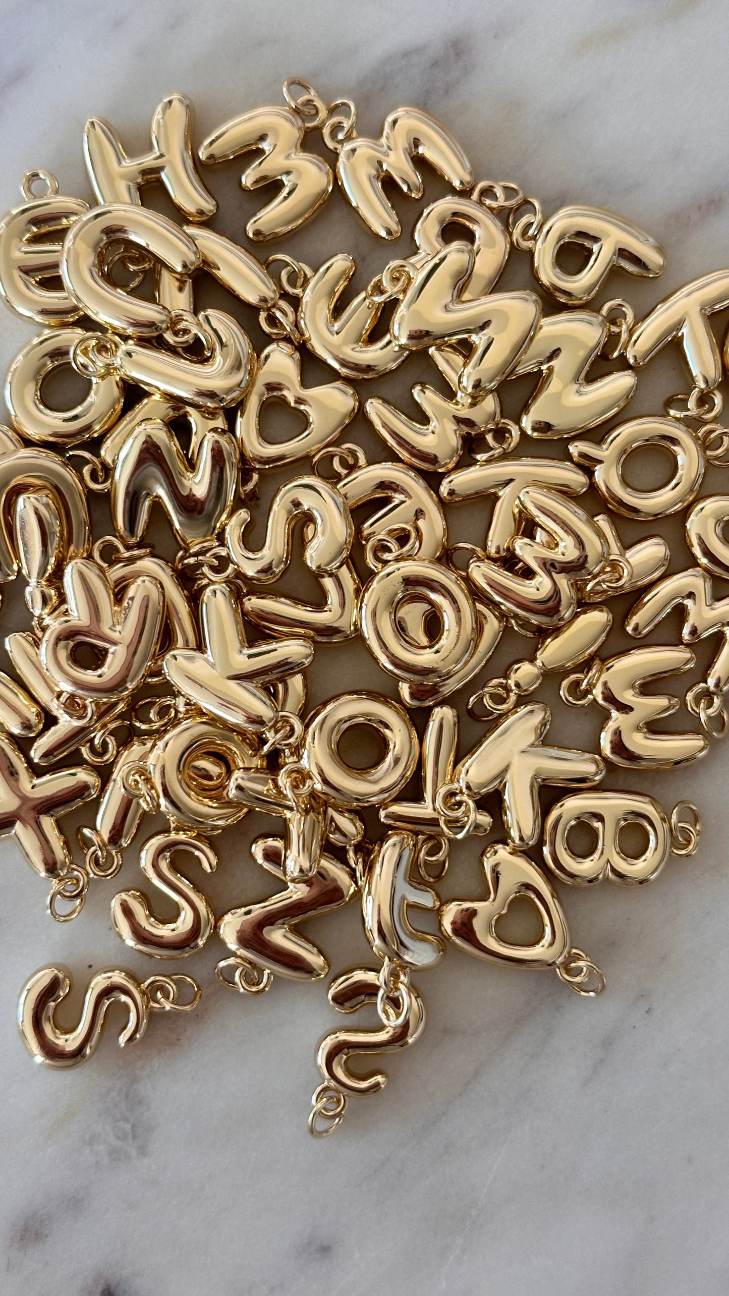 Charm Bar Large Bubble Letters