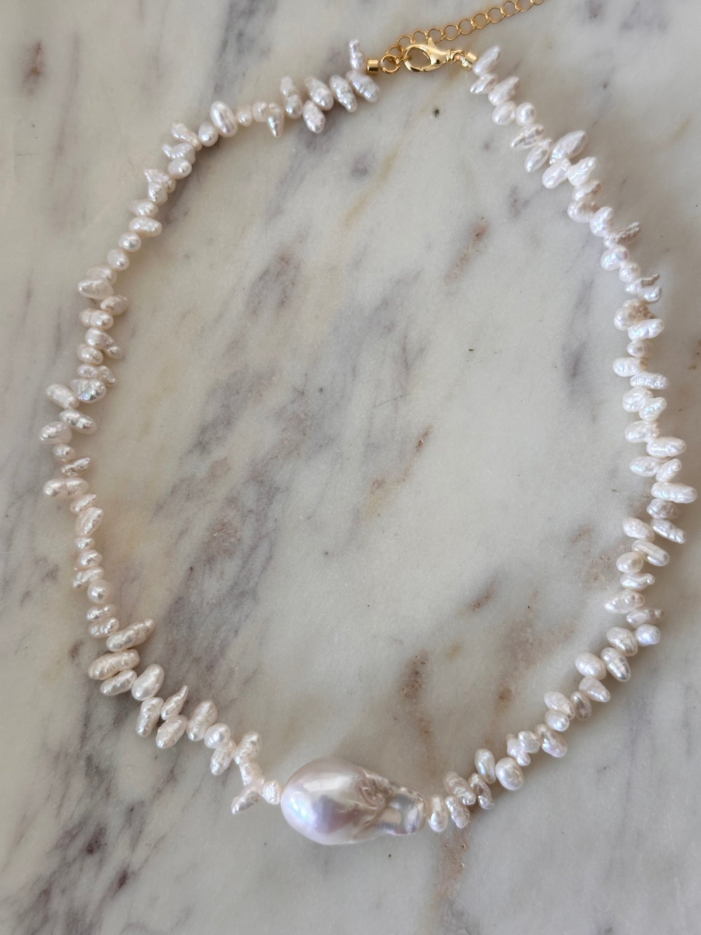 Ocean Muse Pearl Necklace