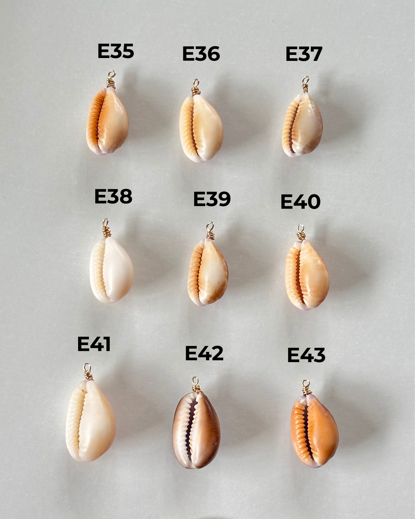 Charm Bar Cowrie Shells