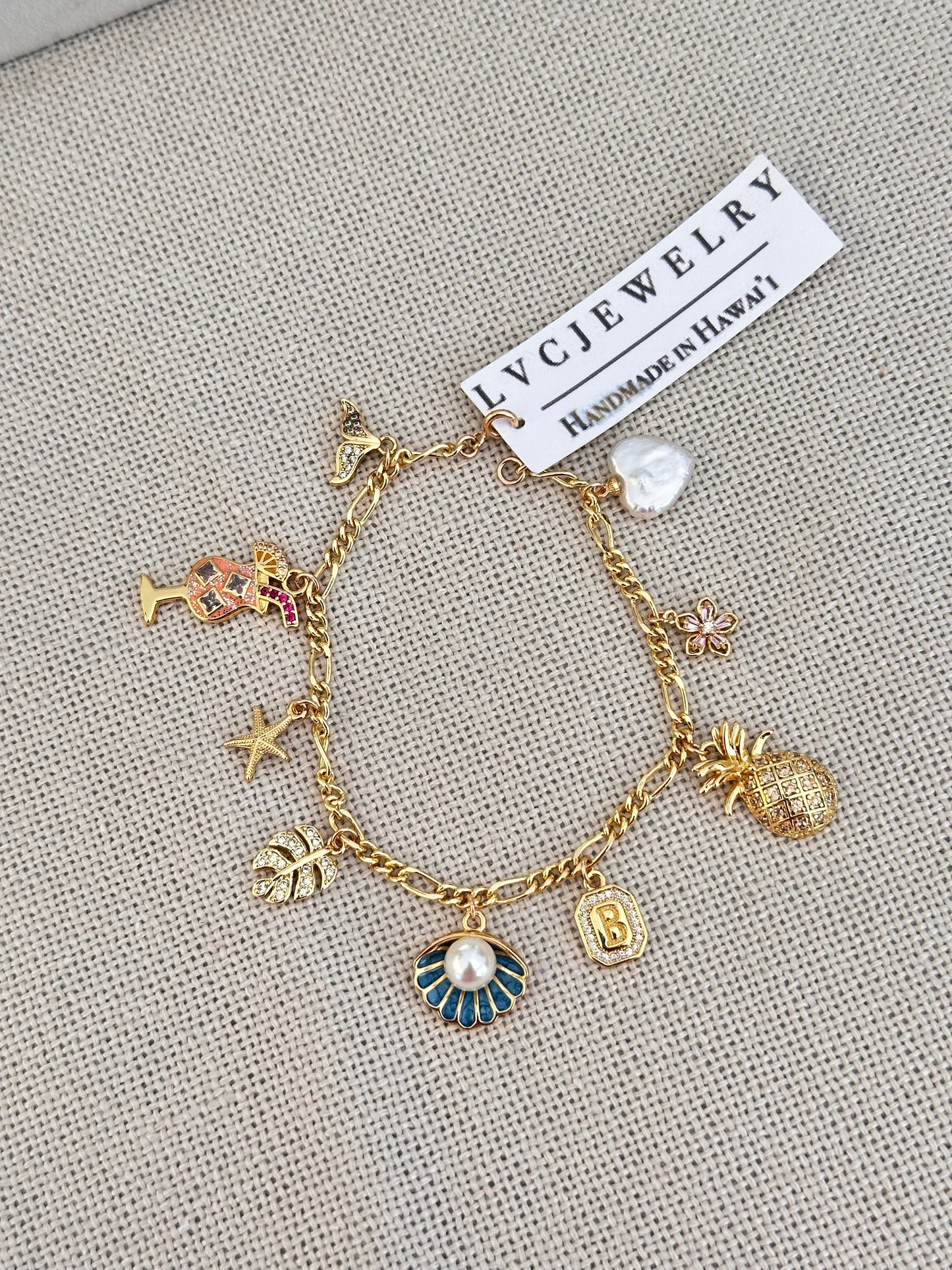 Charm Bar Alexa Letters