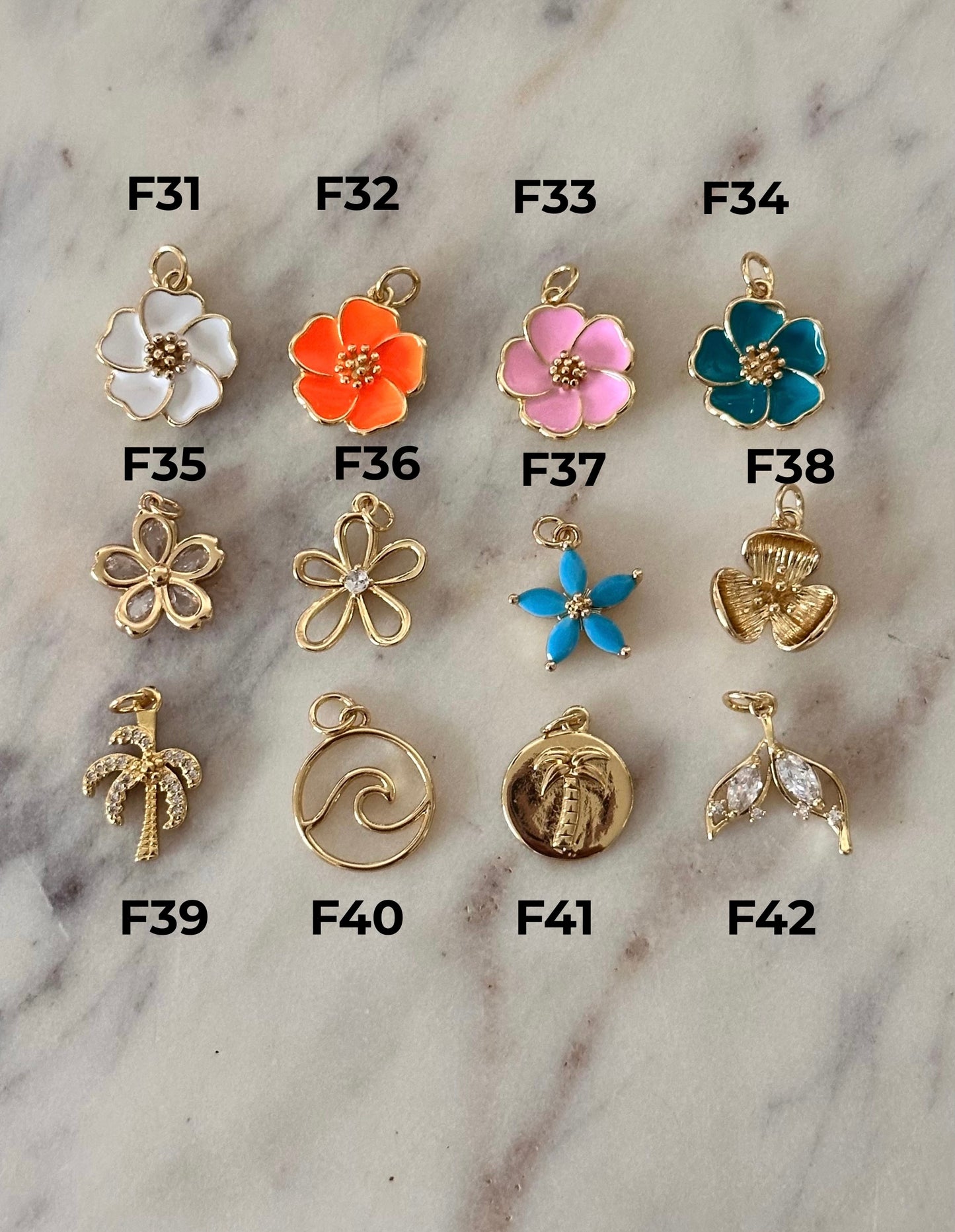 Charm Bar Ocean Charms