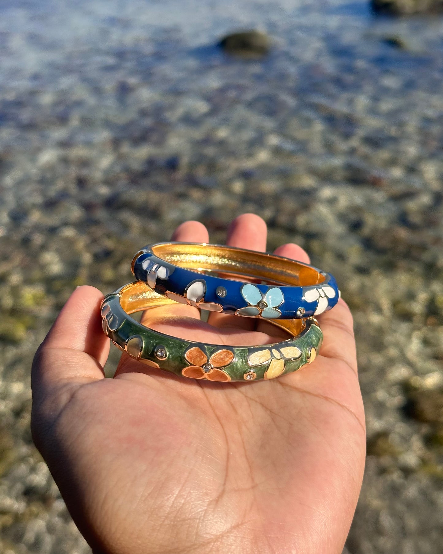 Retro Bloom 60s Inspired Bangles