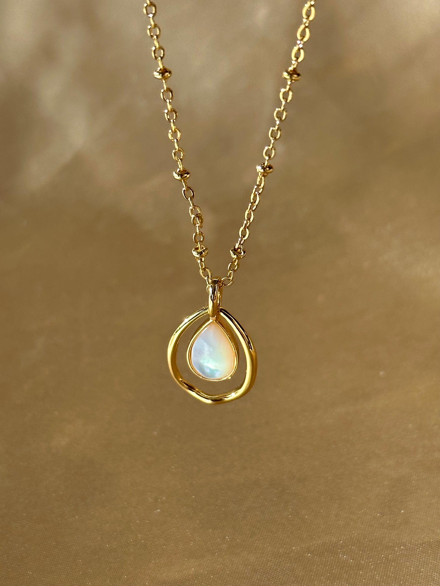 Maribel Mother of Pearl Necklace
