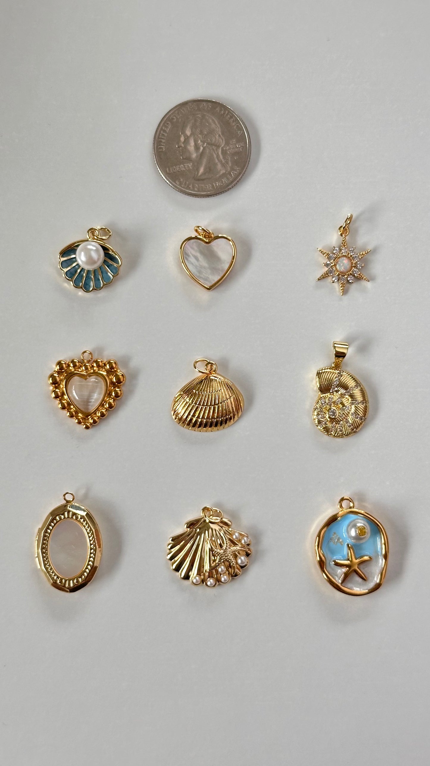 Charm Bar Ocean Charms