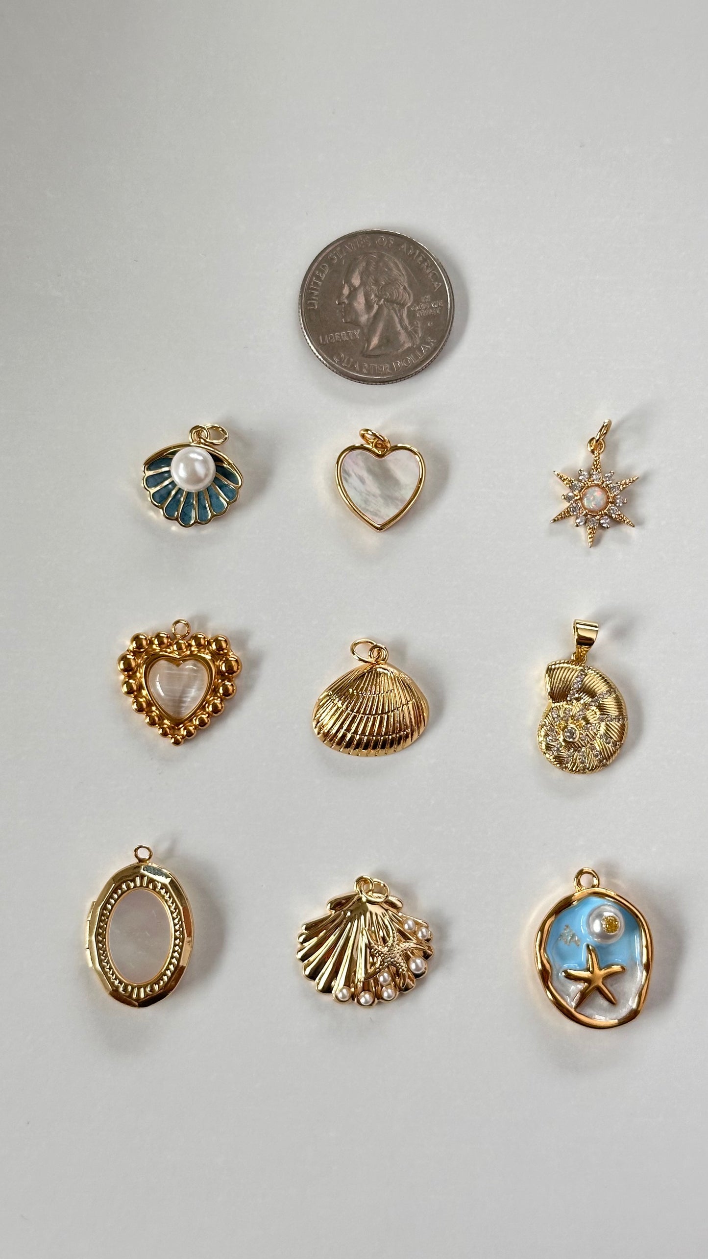 Charm Bar Ocean Charms