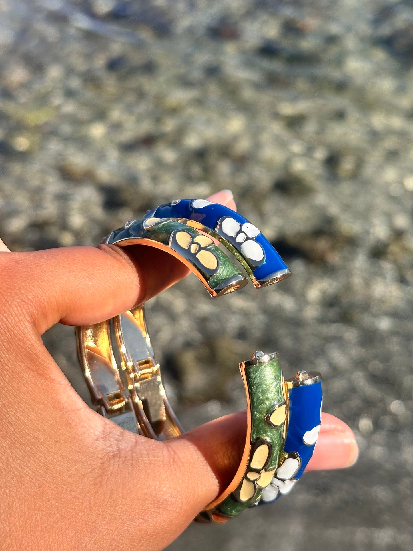 Retro Bloom 60s Inspired Bangles