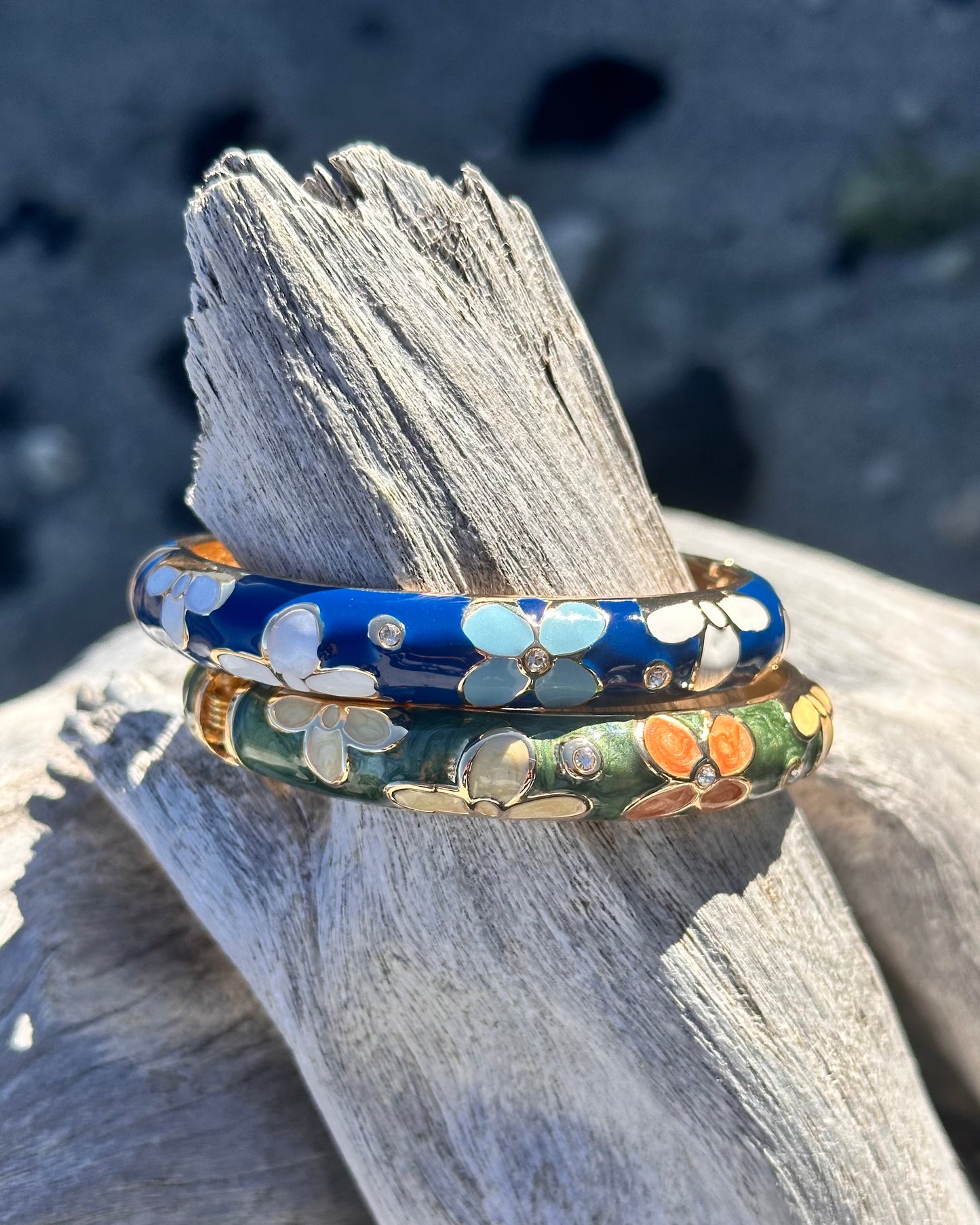 Retro Bloom 60s Inspired Bangles
