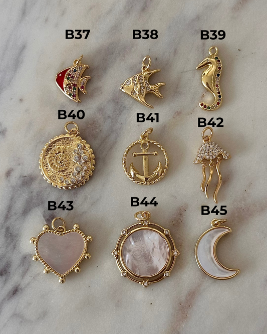 Charm Bar Ocean Charms