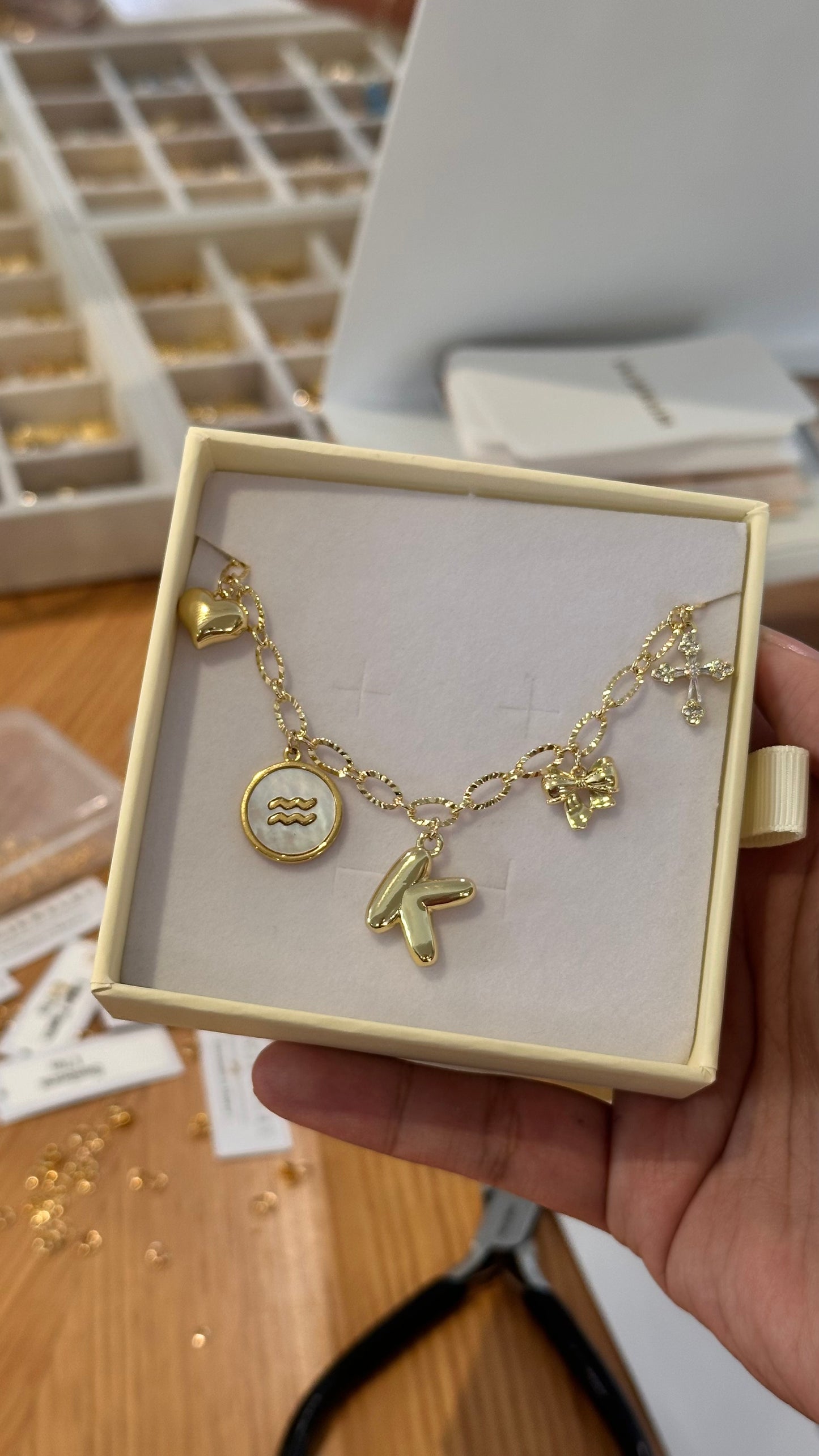 Charm Bar Large Bubble Letters