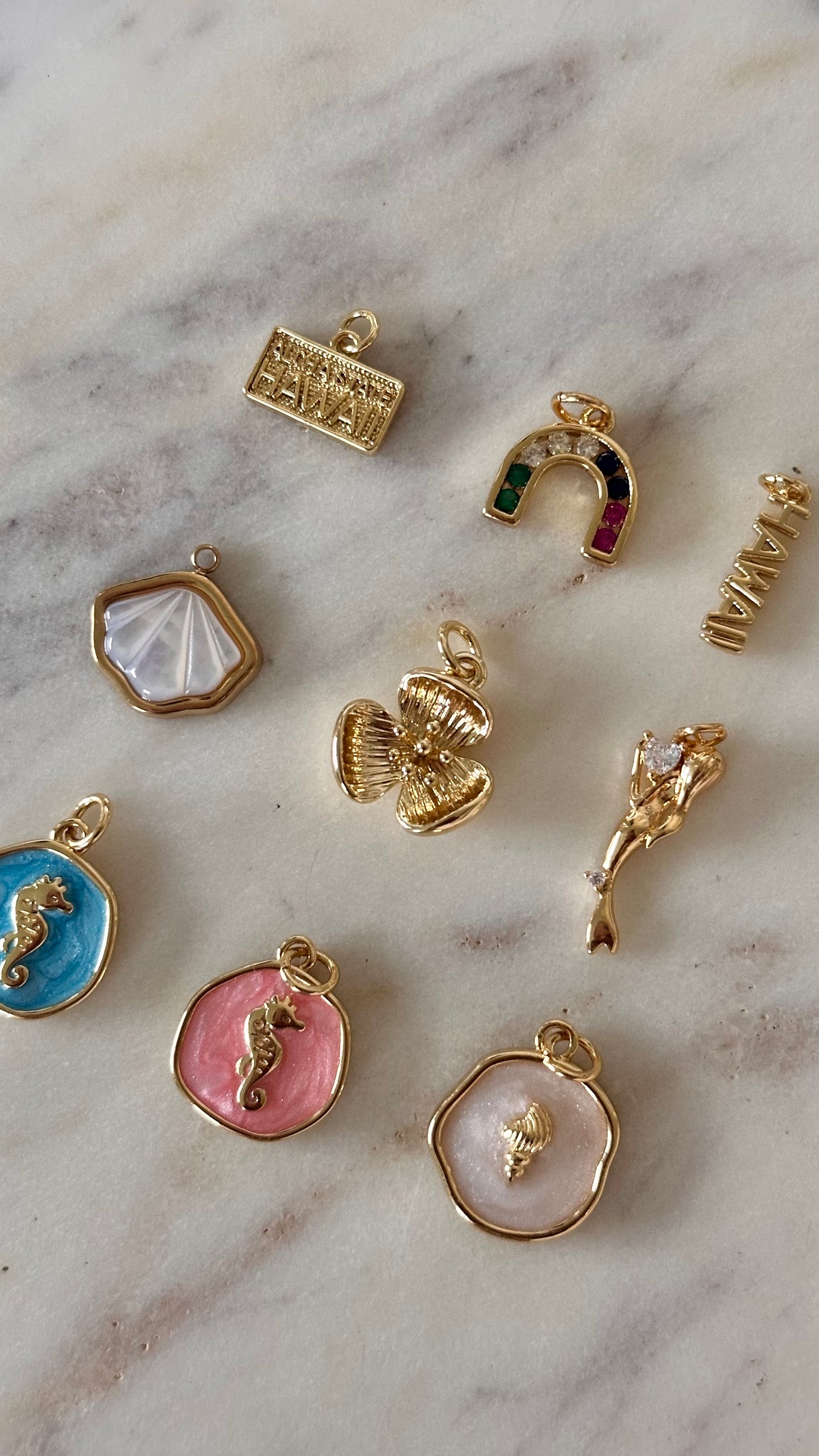 Charm Bar Ocean Charms