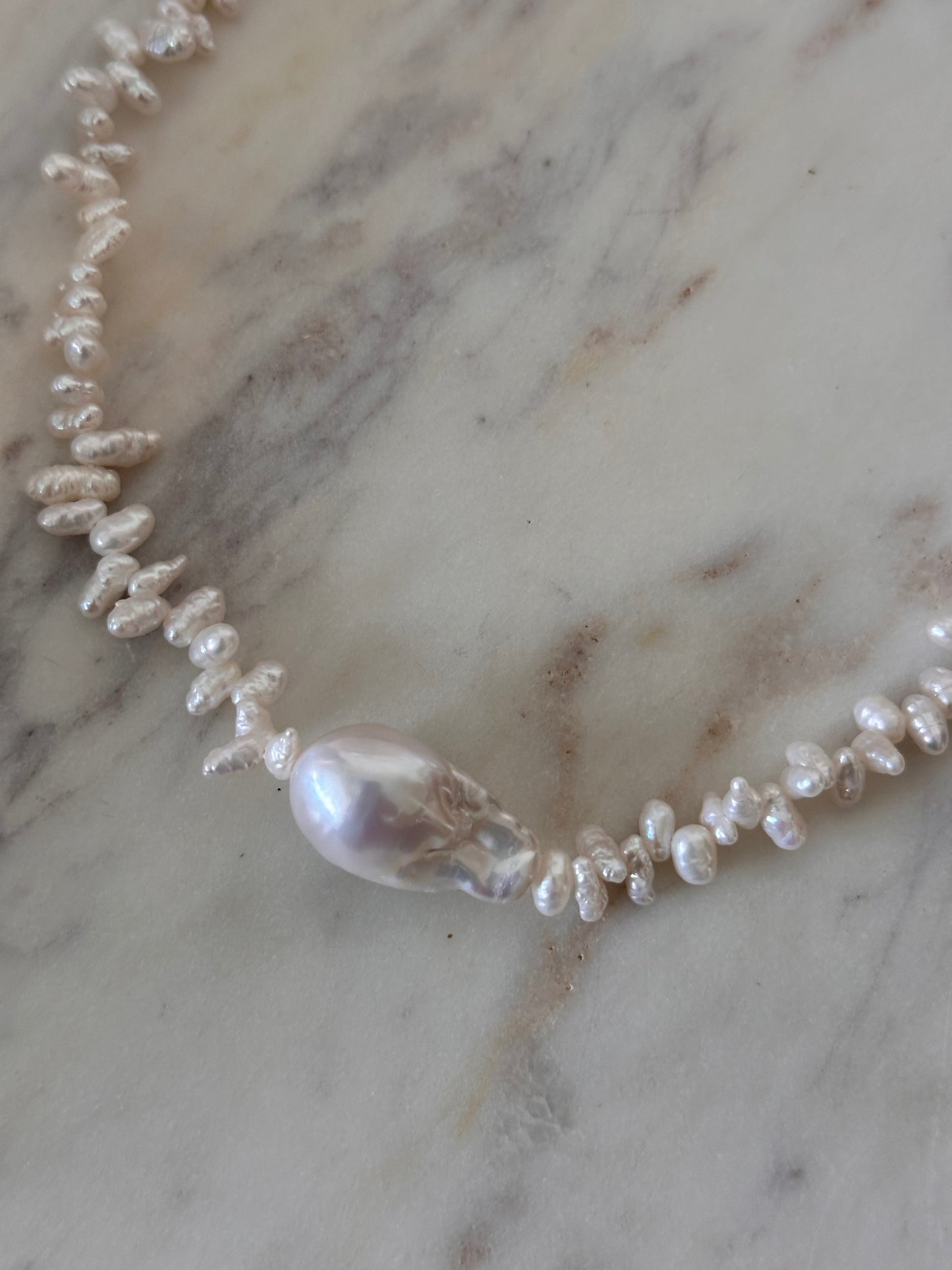 Ocean Muse Pearl Necklace