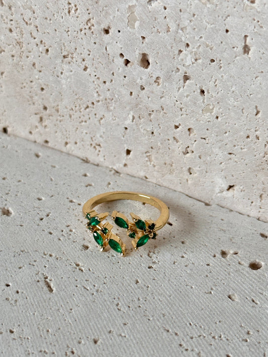 Madi Emerald Ring