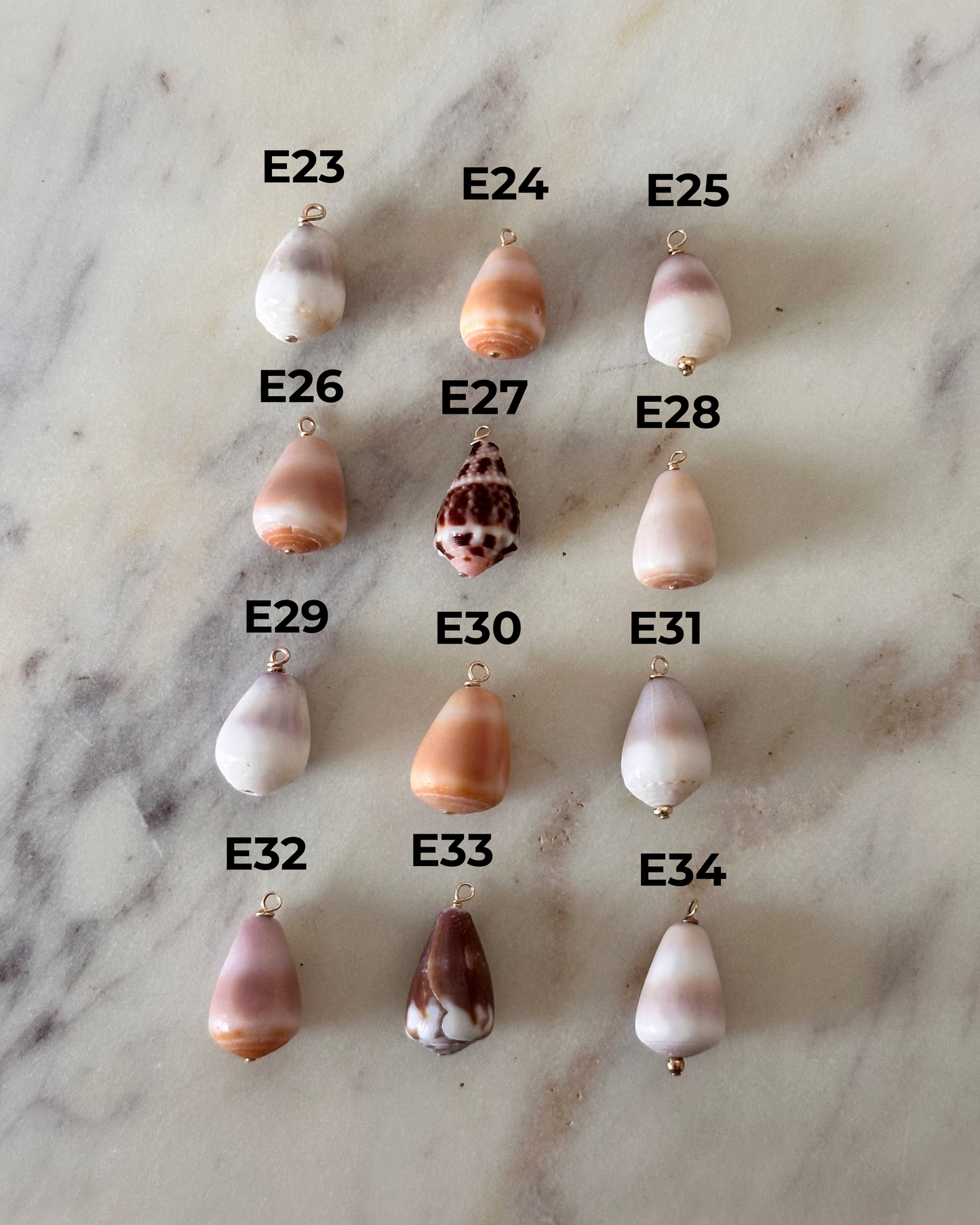Charm Bar Mini Cone Shells