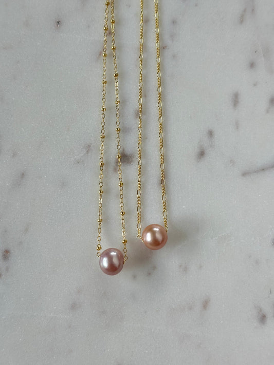 Ellie Edison Pearl Necklace