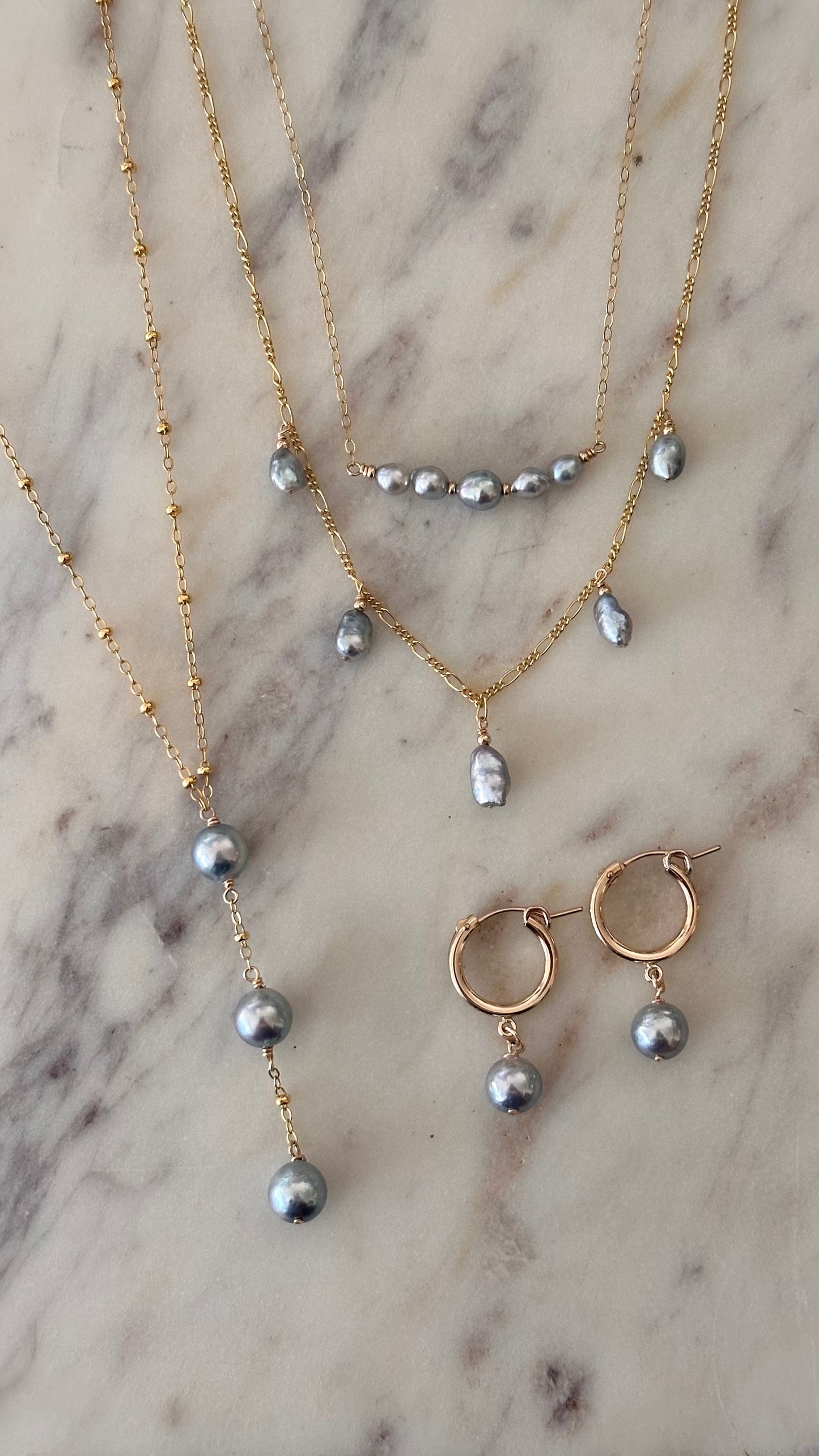 Blue Akoya Pearl Jewels