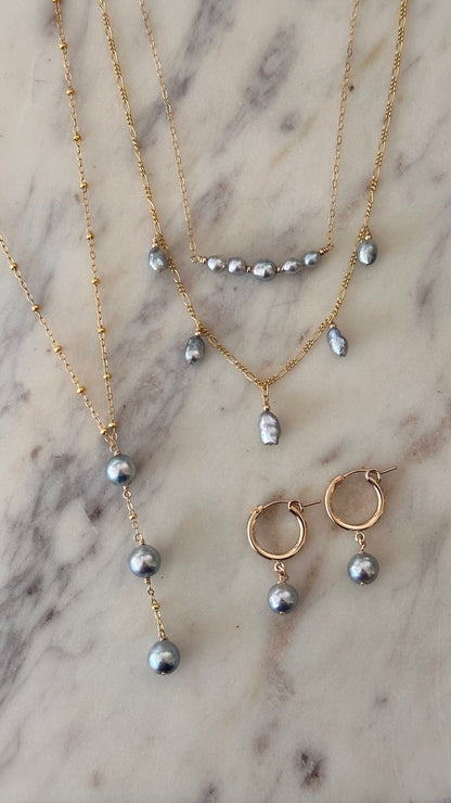 Blue Akoya Pearl Jewels