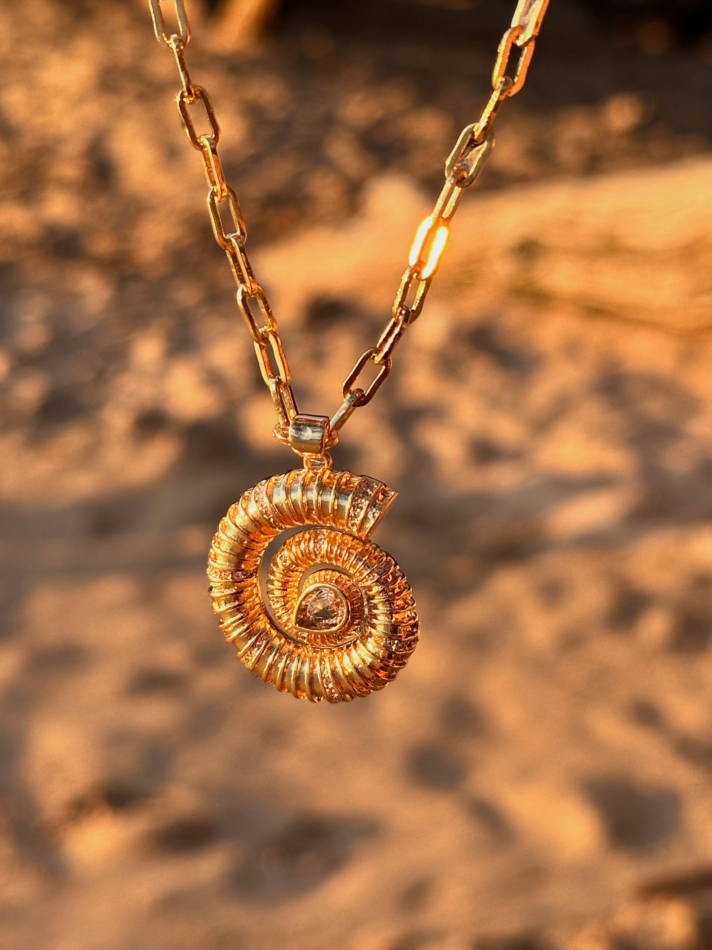 Ariel Nautilus Necklace