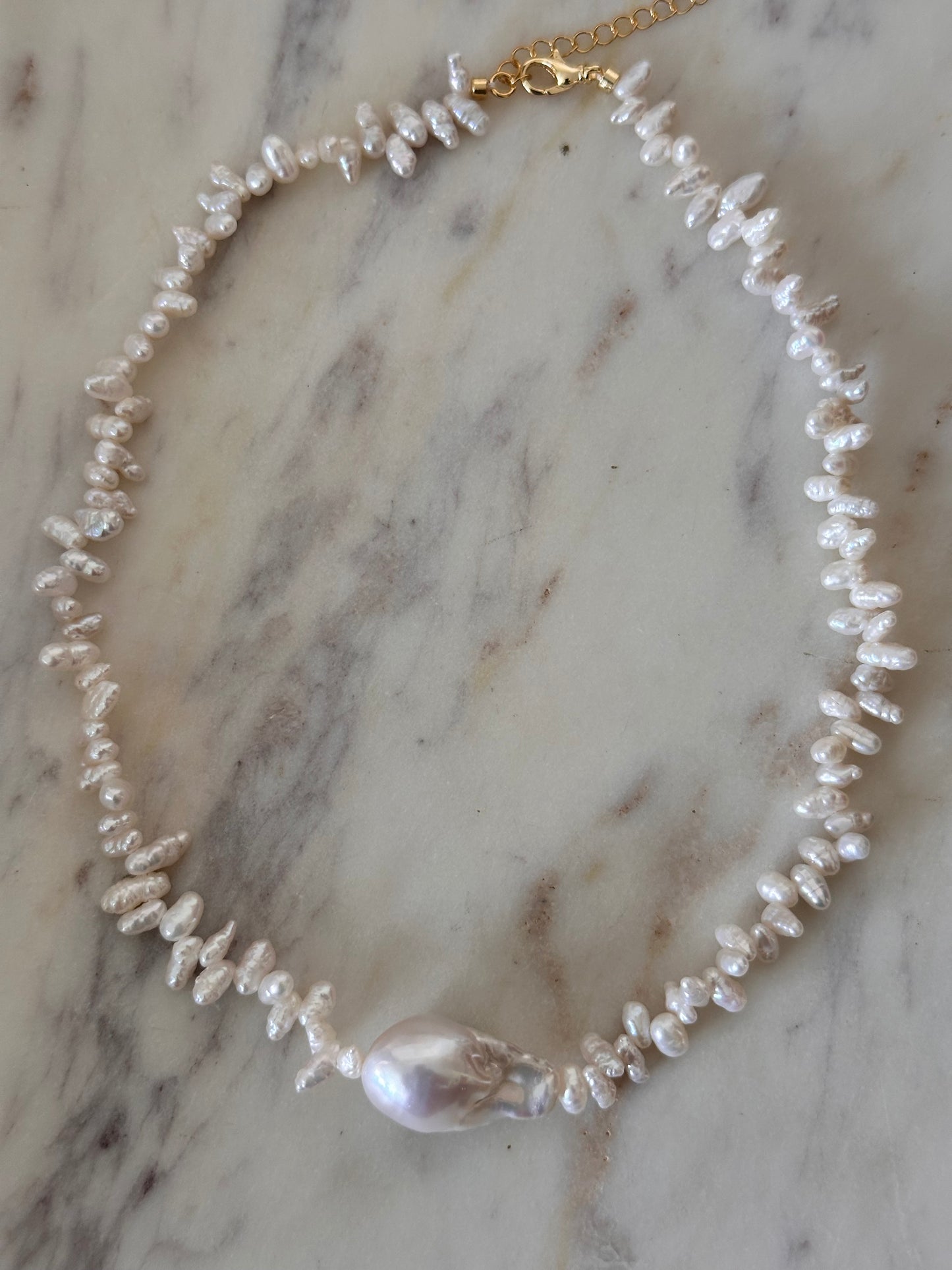 Ocean Muse Pearl Necklace