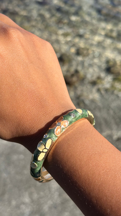 Retro Bloom 60s Inspired Bangles