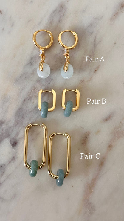 Jade Earrings