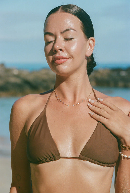 Haven Blue Akoya Necklace