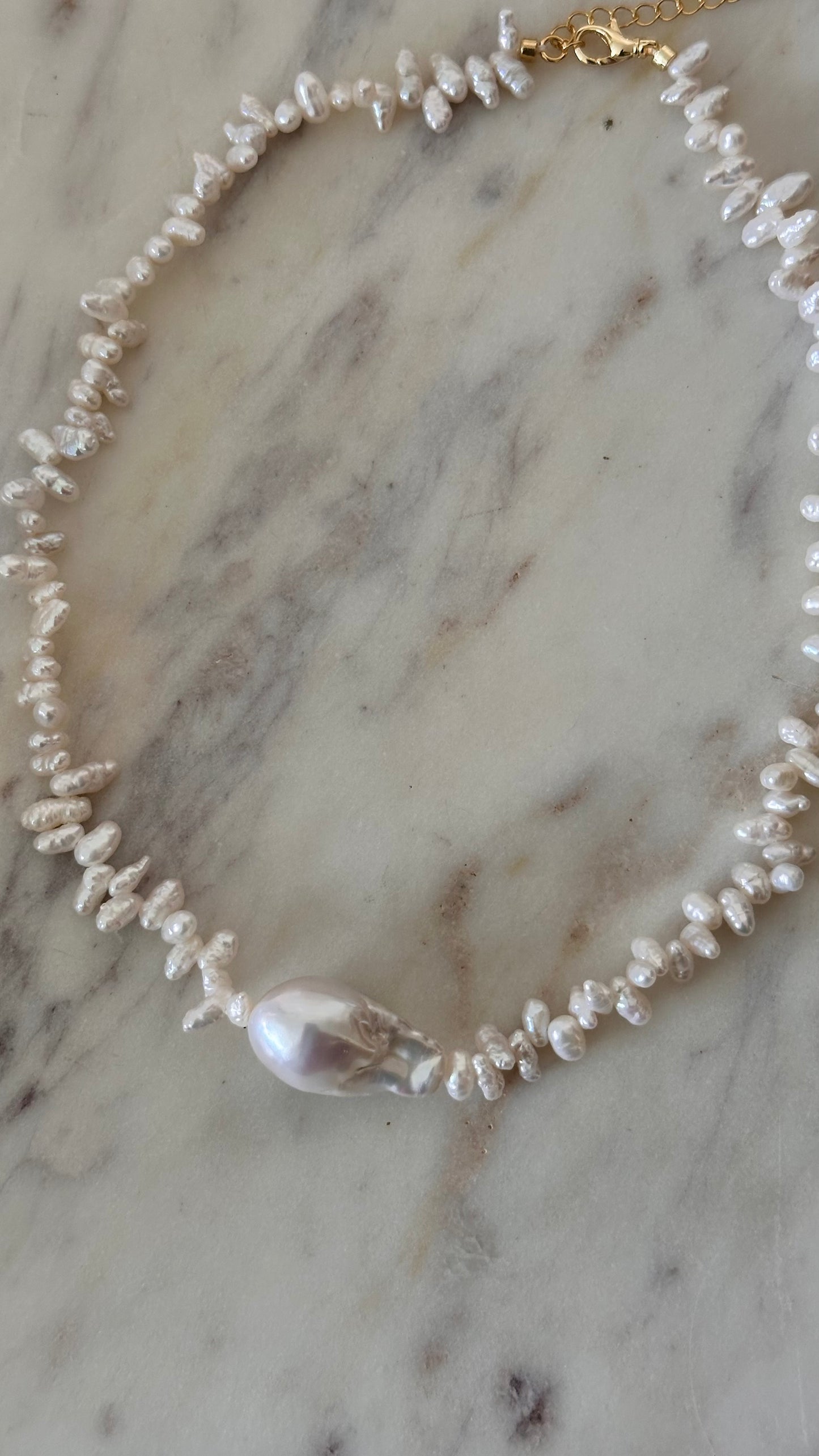 Ocean Muse Pearl Necklace