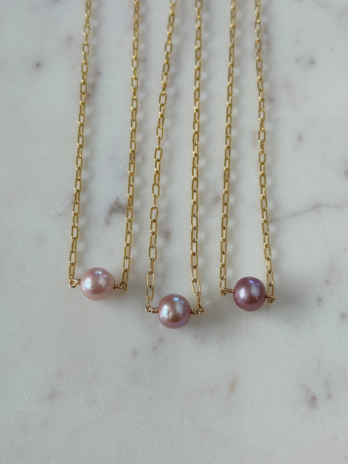 Edison Pearl Necklaces