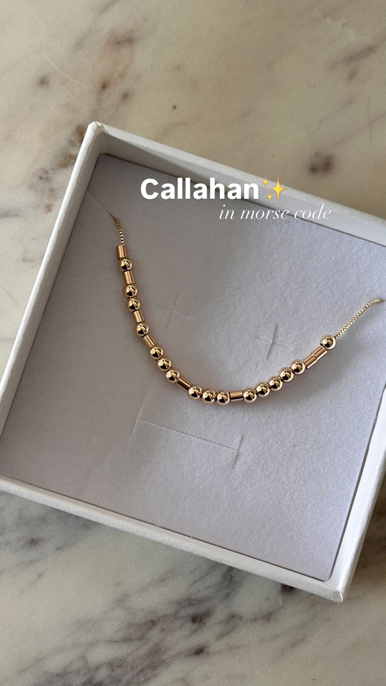 Morse Code | ALL GOLD