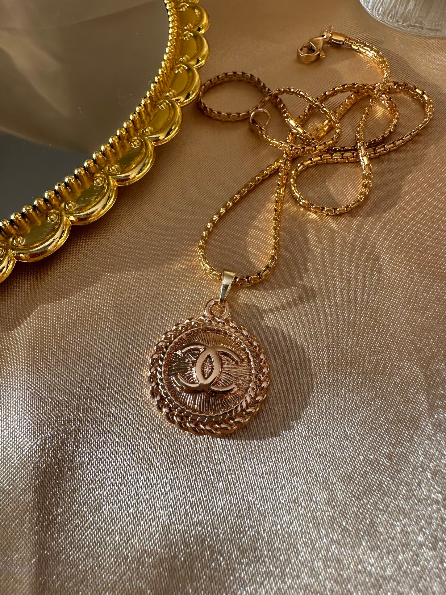 Chanel Medallion Necklace