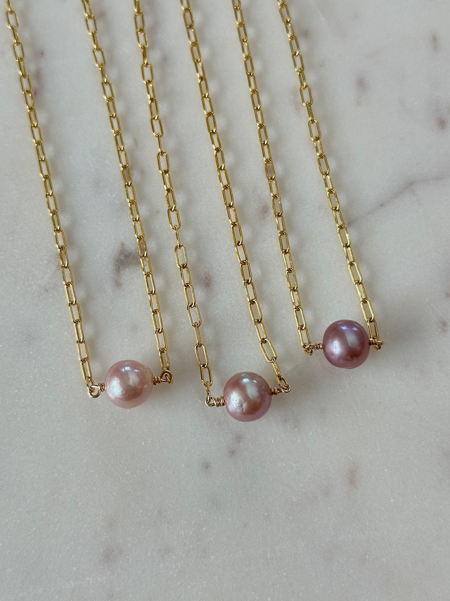 Edison Pearl Necklaces