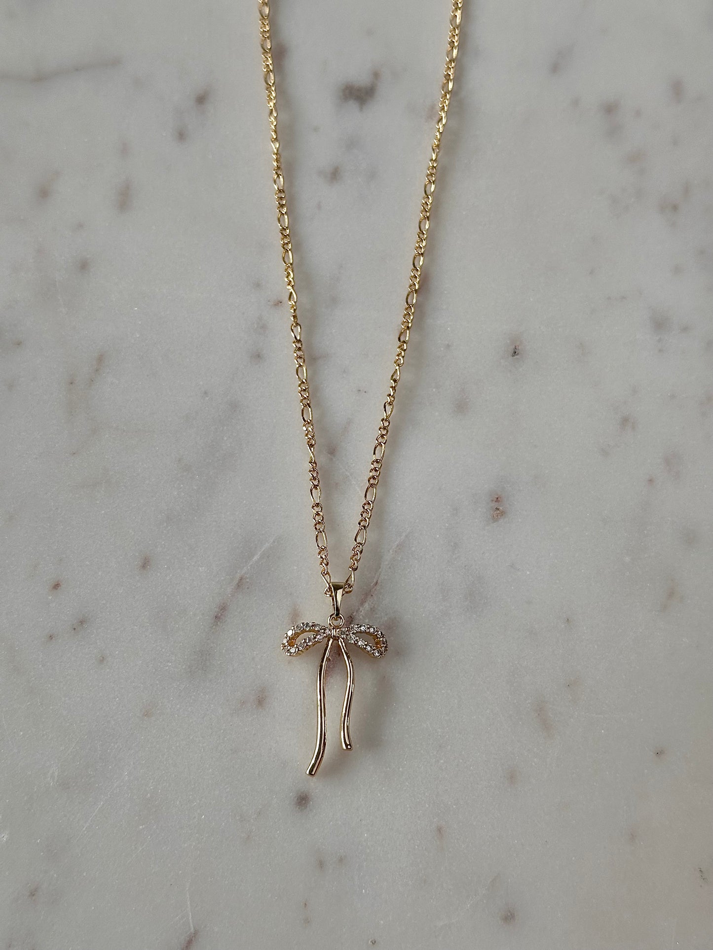 Madison Bow Necklace