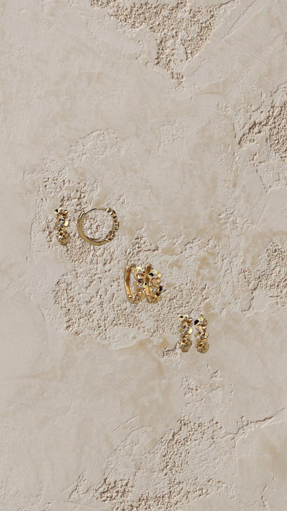 Island Bloom Hoops